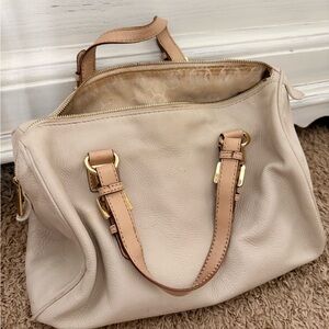 MICHAEL Michael Kors Cream Satchel